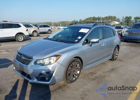 2016 Subaru Impreza Sport Premium из США, поврежденный, VIN JF1GPAP69G8338444